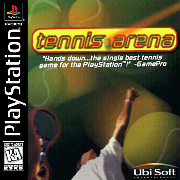 Tennis Arena box art for Playstation